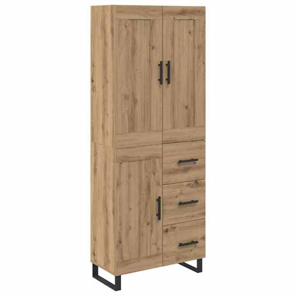 vidaXL K&otilde;rgushein 2 tk K&auml;sit&ouml;&ouml;puu 69,5 x 34 x 180 cm
