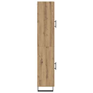 Vysoký bufet Artisanový dub 34,5 x 34 x 180 cm kompozitní dřevo - obrázek 9
