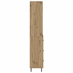 Vysoký bufet 2 pcs Artisanový dub 69,5 x 32,5 x 180 cm - obrázek 9