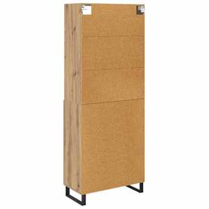 Vysoký bufet 2 pcs Artisanový dub 69,5 x 34 x 180 cm - obrázek 10