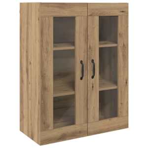 Vysoký bufet Artisanový dub 69,5 x 34 x 180 cm kompozitní dřevo - obrázek 7