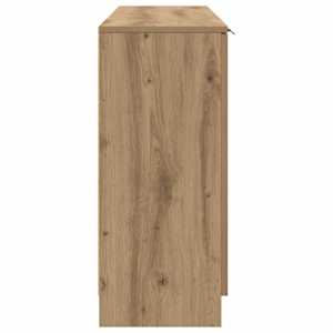 Servírovací skříň 3 pcs Artisanový dub 120 x 30 x 70 cm - obrázek 9