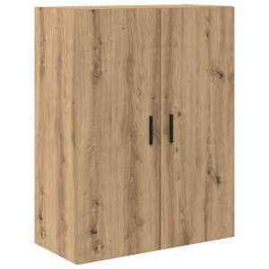 Vysoký bufet 2 pcs Artisanový dub Zpracované dřevo a sklo - obrázek 7