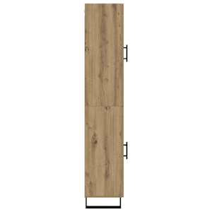 Vysoký bufet Artisanový dub 34,5 x 34 x 180 cm kompozitní dřevo - obrázek 9