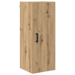 Vysoký bufet Artisanový dub 69,5 x 34 x 180 cm kompozitní dřevo - obrázek 7