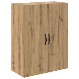 Vysoký bufet 2 pcs Artisanový dub Konstruované dřevo a sklo - obrázek 7
