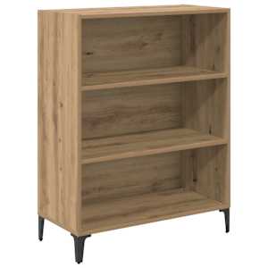 Vysoký bufet Artisanový dub 69,5 x 34 x 180 cm kompozitní dřevo - obrázek 6
