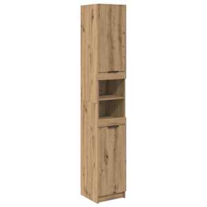 Sada koupelnového nábytku 4 pcs Artisanový dub kompozitní dřevo - obrázek 7