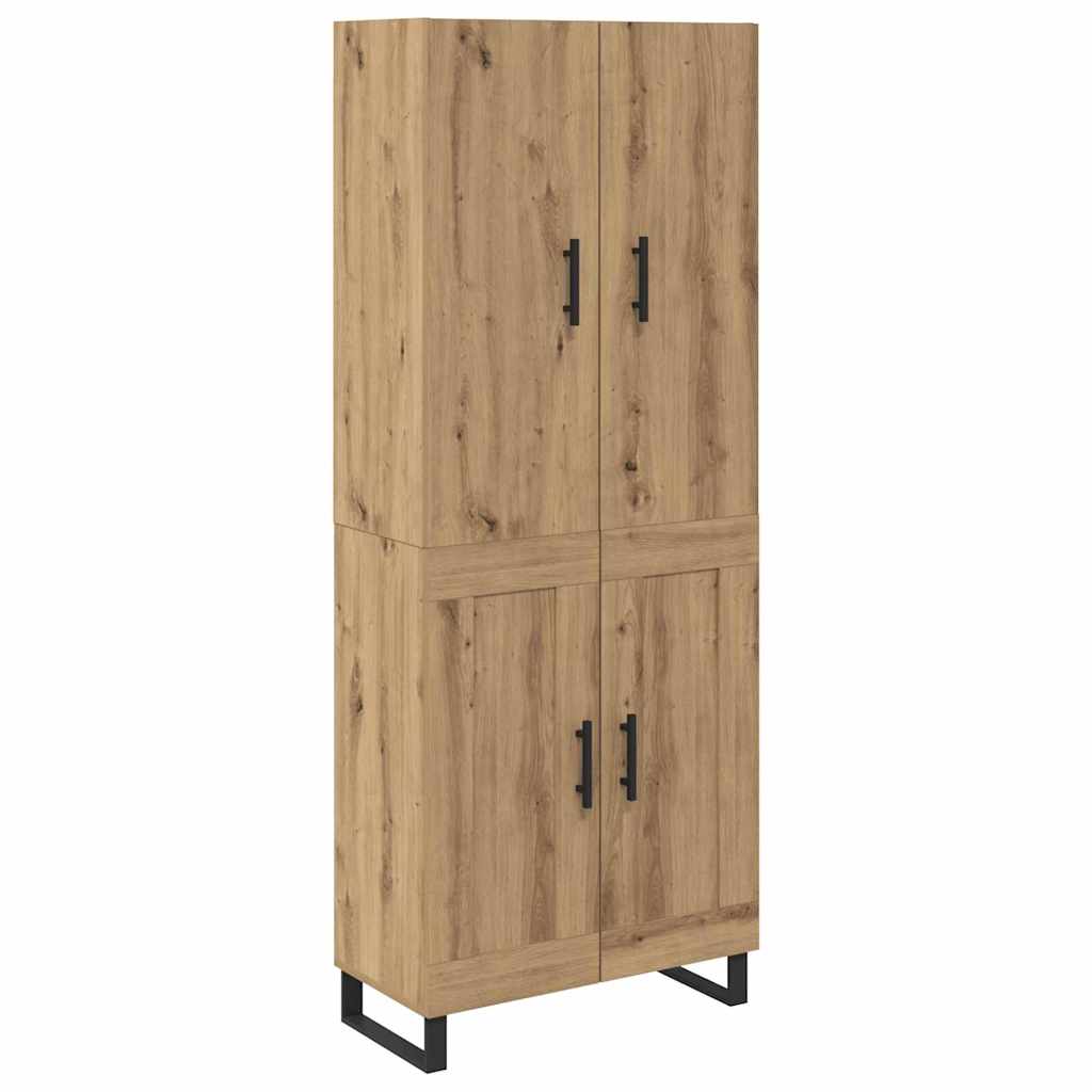 Thumbnail - vidaXL Highboard 2 pcs Artisan-Eiche 69,5 x 34 x 180 cm