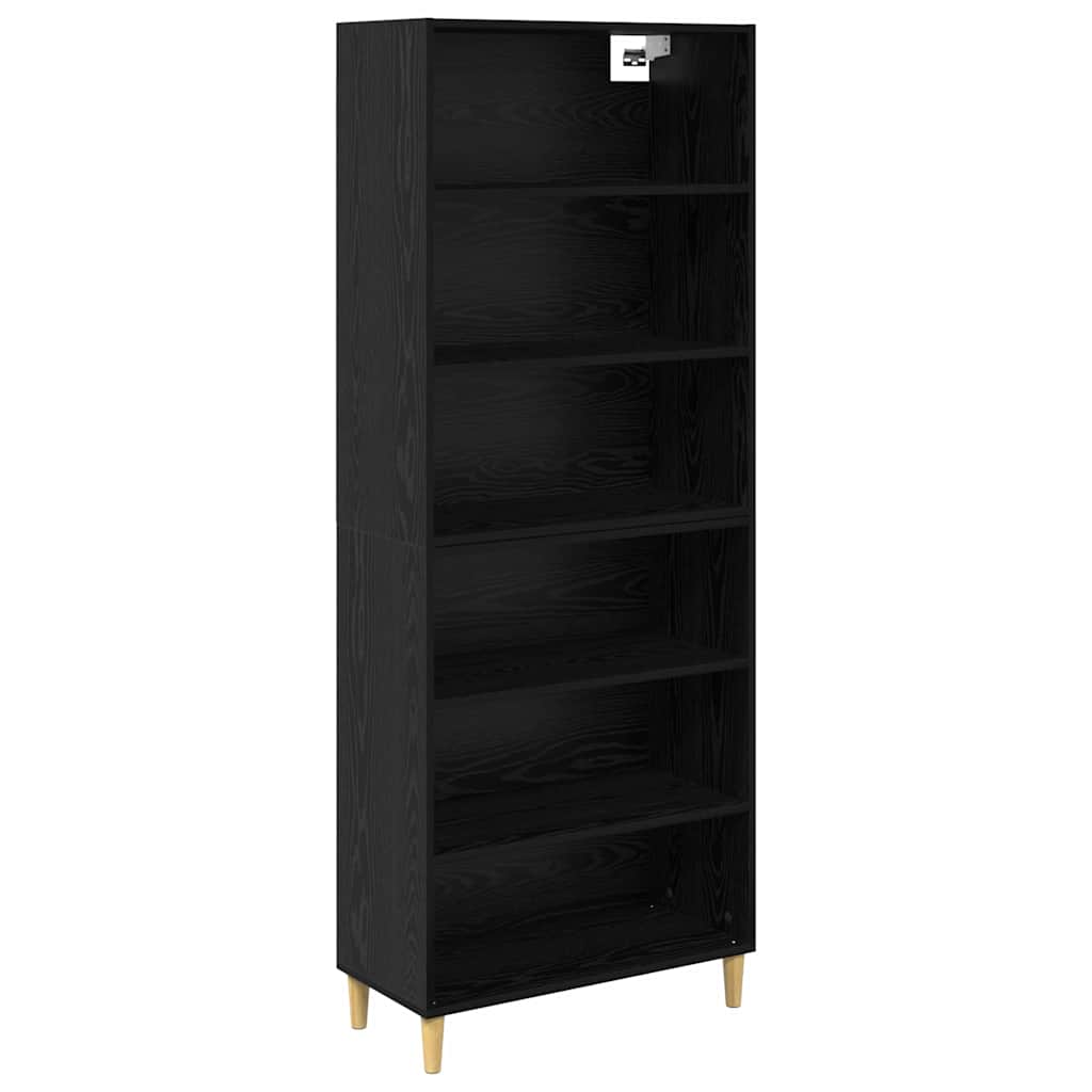 Thumbnail - vidaXL Highboard Schwarz Eichen-Optik 69,5 x 32,5 x 180 cm