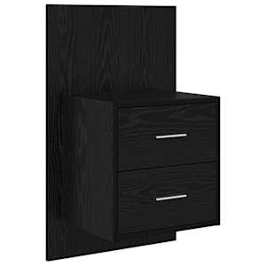 Hlavová část s kabinetem 3 pcs Černý dub kompozitní dřevo - obrázek 6