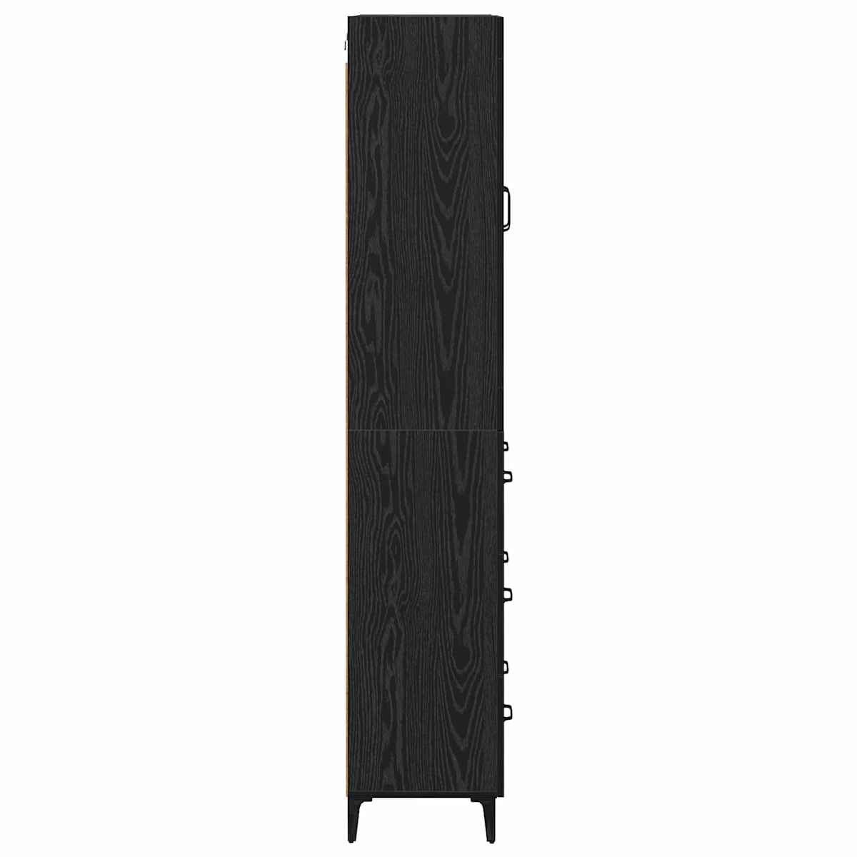 Highboard 69,5 x 34 x 180 cm Konstrueret træ - Billede 9