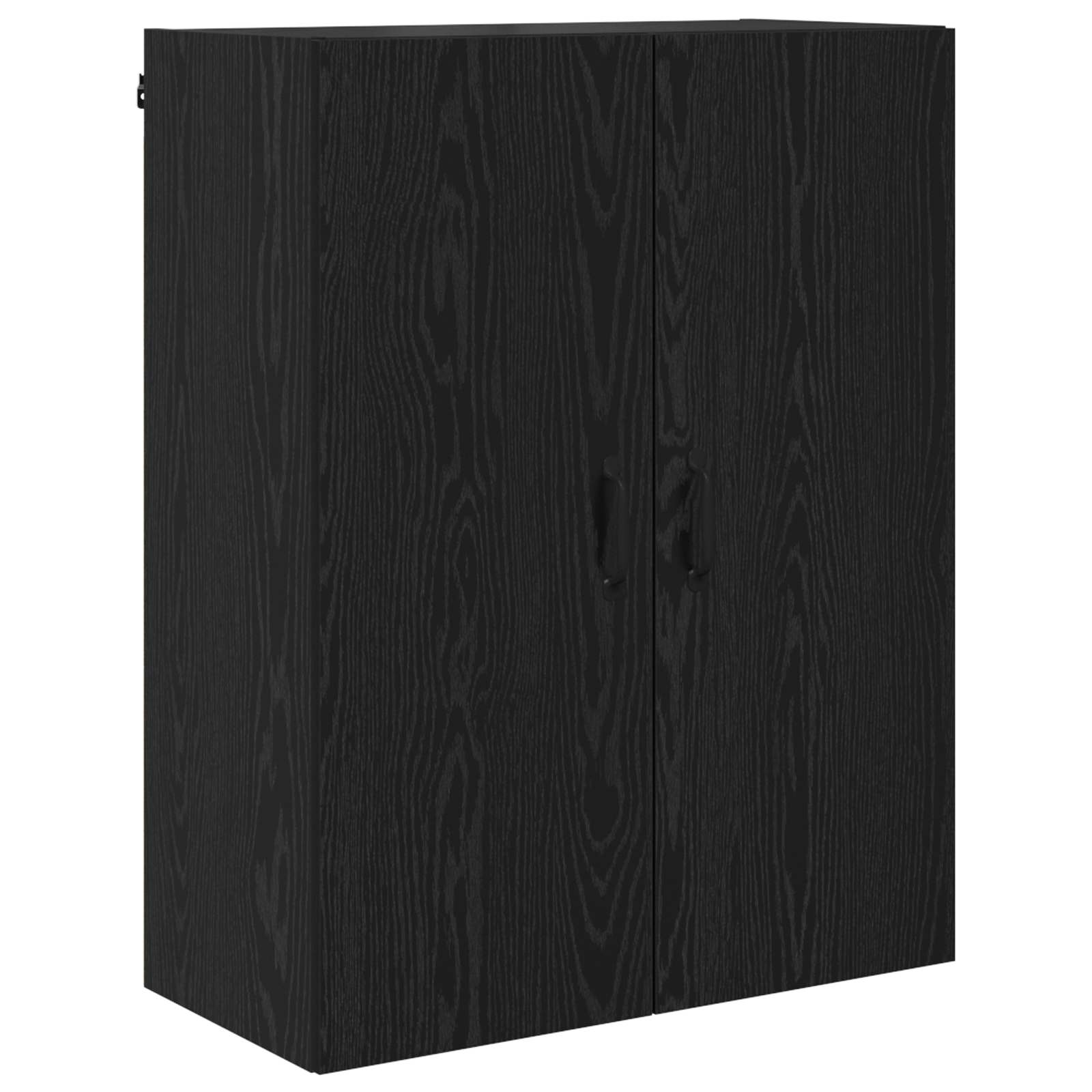 Bufet Pe perete Stejar Negru 69,5 x 34 x 180 cm Lemn compozit [6]