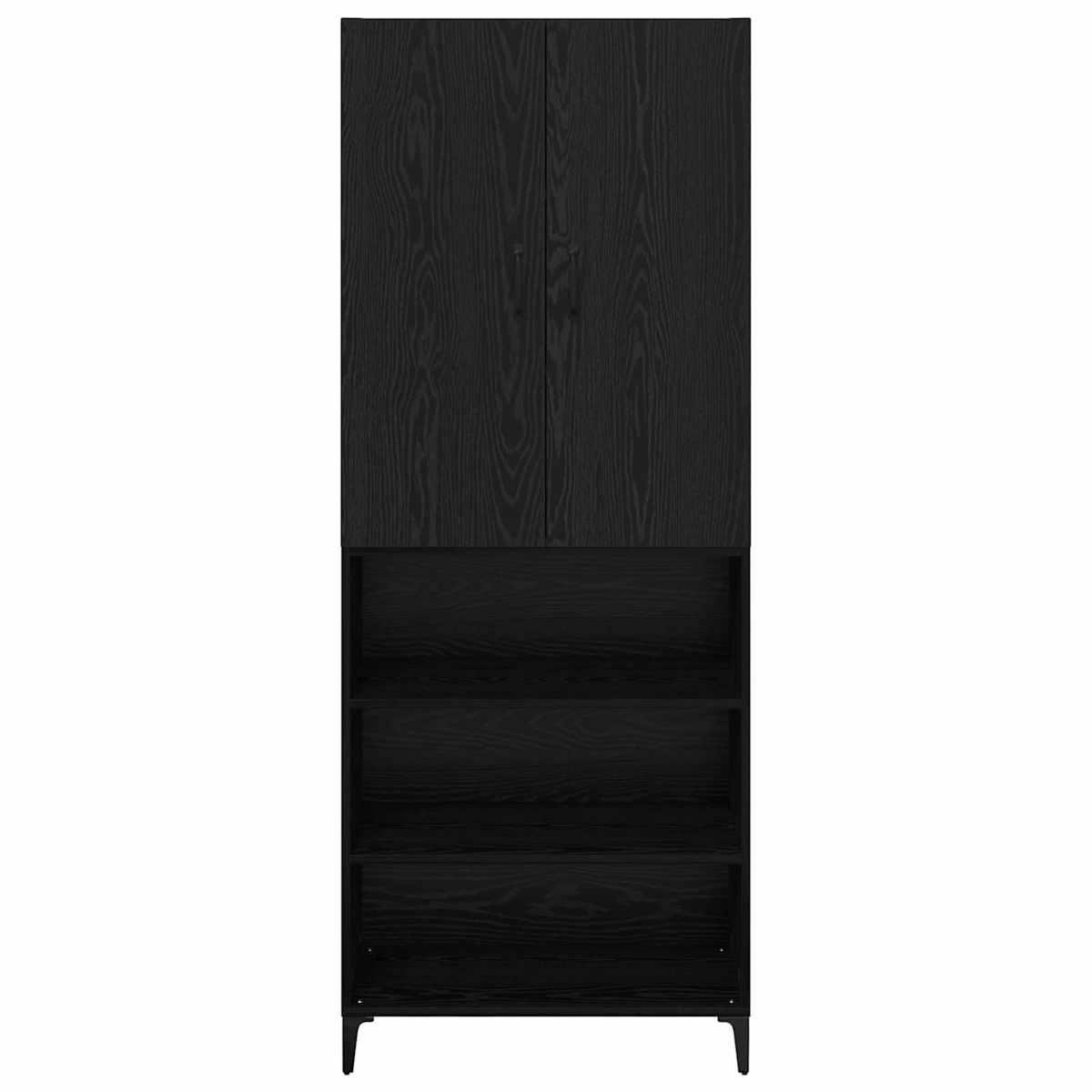 Highboard 69,5 x 34 x 180 cm Konstrueret træ - Billede 8