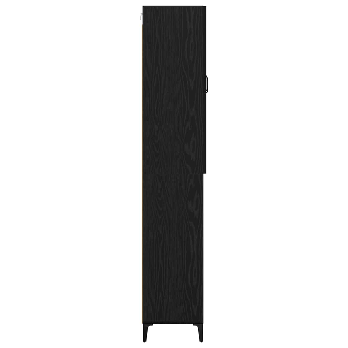 Highboard 69,5 x 34 x 180 cm Konstrueret træ - Billede 9