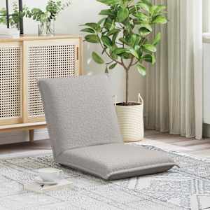 Tlorisni stol Svetlo siva 54 x 64 x 59 cm Ovčja tkanina