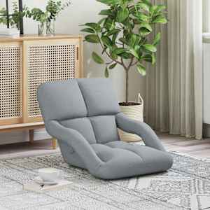 Nastavljiv tlačni stol Svetlo siva 58 x 62 x 58 cm Blago