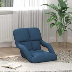 Nastavljiv tlačni stol Modra 58 x 62 x 58 cm Blago