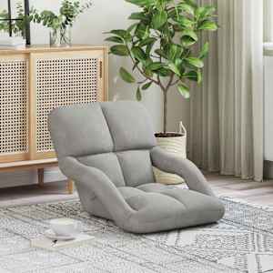 Tlorisni stol Svetlo siva 58 x 62 x 58 cm Žamet