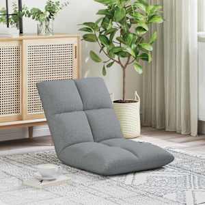 Tlorisni stol Svetlo siva 50 x 61 x 57 cm blago