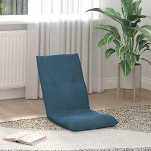 Tlorisni stol Modra 46 x 50 x 61 cm Žamet