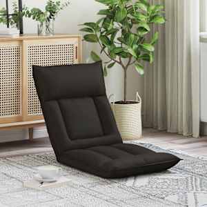 Tlorisni stol Črna 55 x 61 x 70 cm Umjetno usnje