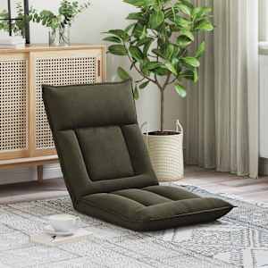 Tlorisni stol Vojaška zelena 55 x 61 x 70 cm blago