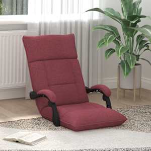 Tlorisni stol Vinorodna rdeča 66 x 66 x 80 cm blago