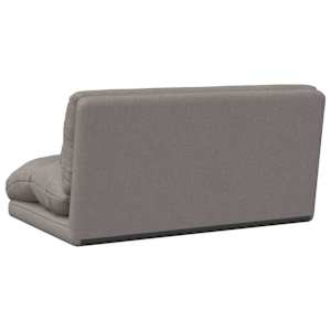 Nastavitelná podlahová židle Taupe Textil - obrázek 6