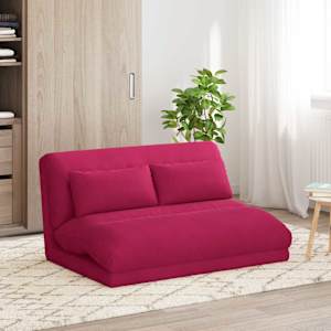 Tlorisni stol Vinorodna rdeča 110 x 82 x 55 cm Žamet