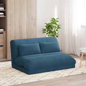 Tlorisni stol Modra 110 x 82 x 55 cm Žamet