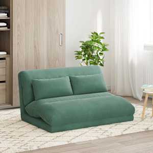 Tlorisni stol Morsko zelena 110 x 82 x 55 cm Žamet