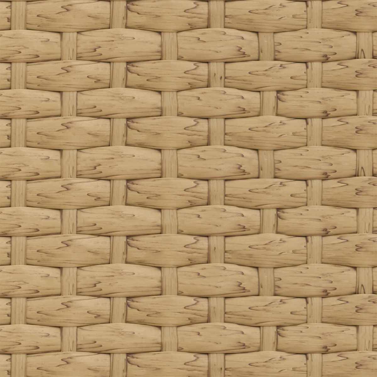 Havesofa Sæt 2 stk. Poly Rattan Stål - Billede 8