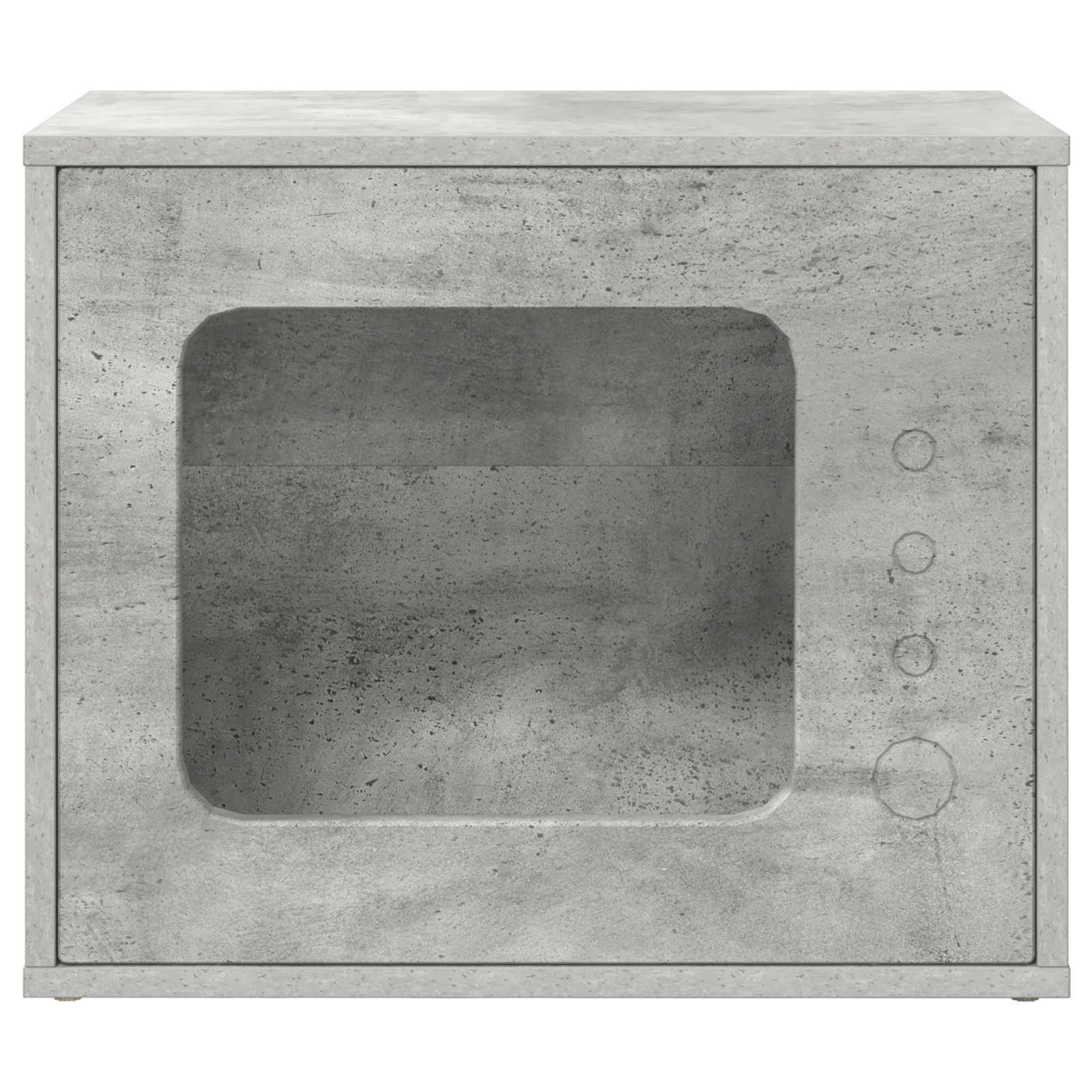 Kissatalo Betoni 51 x 30 x 42 cm Tekninen puu