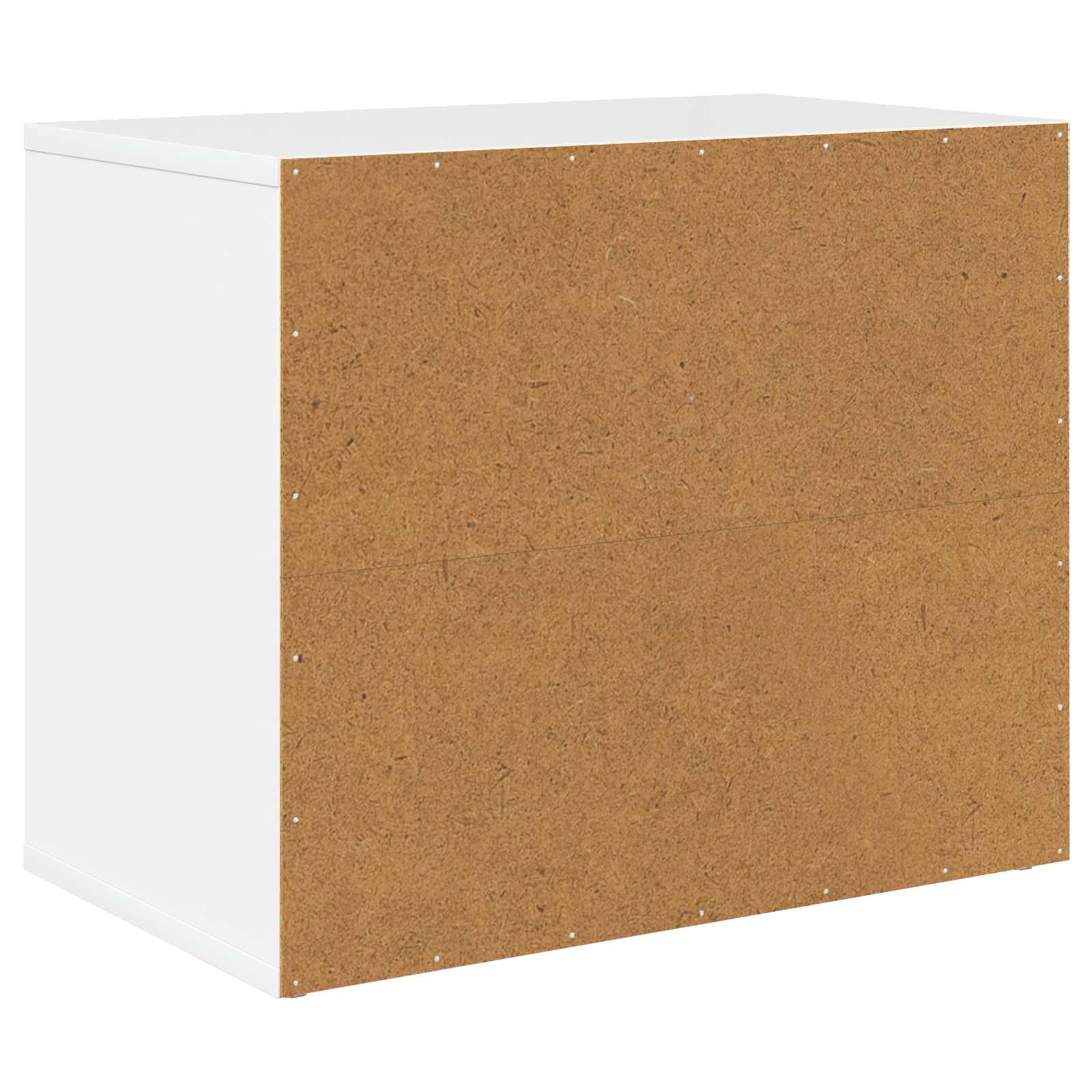 Kissatalo Kiiltävä Valkoinen 51 x 30 x 42 cm Tekninen puu - Image 5