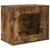 vidaXL Kassi Maja Suitsetatud tamm 51 x 30 x 42,5 cm Tehispuit