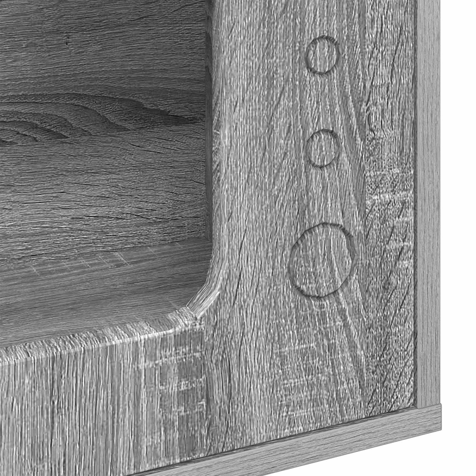 Kissatalo Harmaa Sonoma 51 x 30 x 42 cm Tekninen puu - Image 6