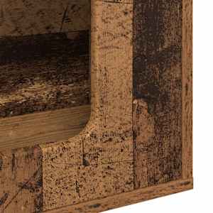 Kočičí dům Staré dřevo 51 x 30 x 42,5 cm kompozitní dřevo - obrázek 8