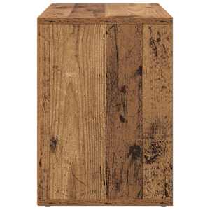 Kočičí dům Staré dřevo 51 x 30 x 42,5 cm kompozitní dřevo - obrázek 6