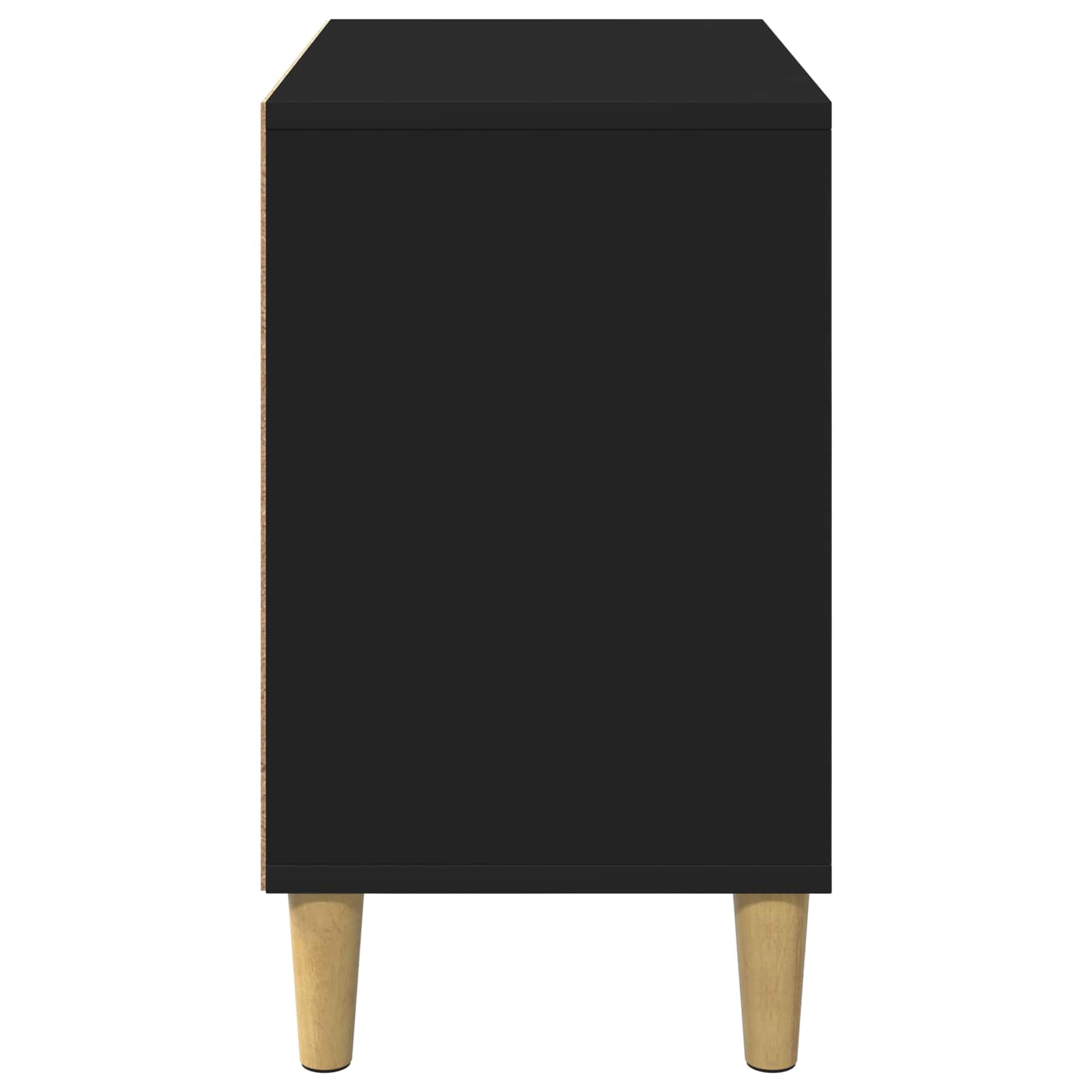 Kissatalo Musta 51 x 30 x 52 cm Tekninen puu - Image 6