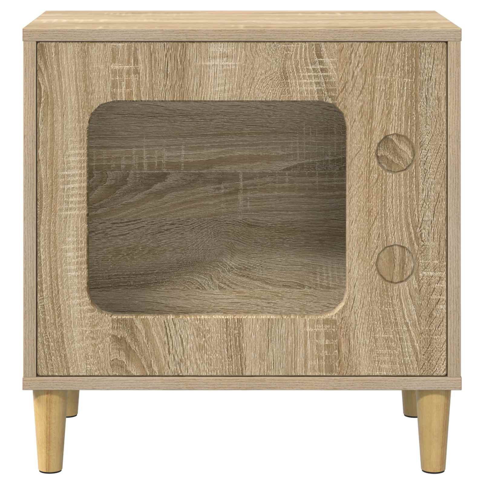 Kissatalo Sonoma 51 x 30 x 52 cm Tekninen puu - Image 5