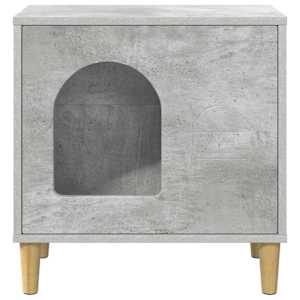 Kočičí dům Beton 51 x 30 x 52 cm kompozitní dřevo - obrázek 5