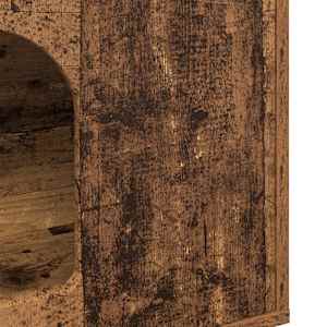 Kočičí dům Staré dřevo 51 x 30 x 52 cm kompozitní dřevo - obrázek 8