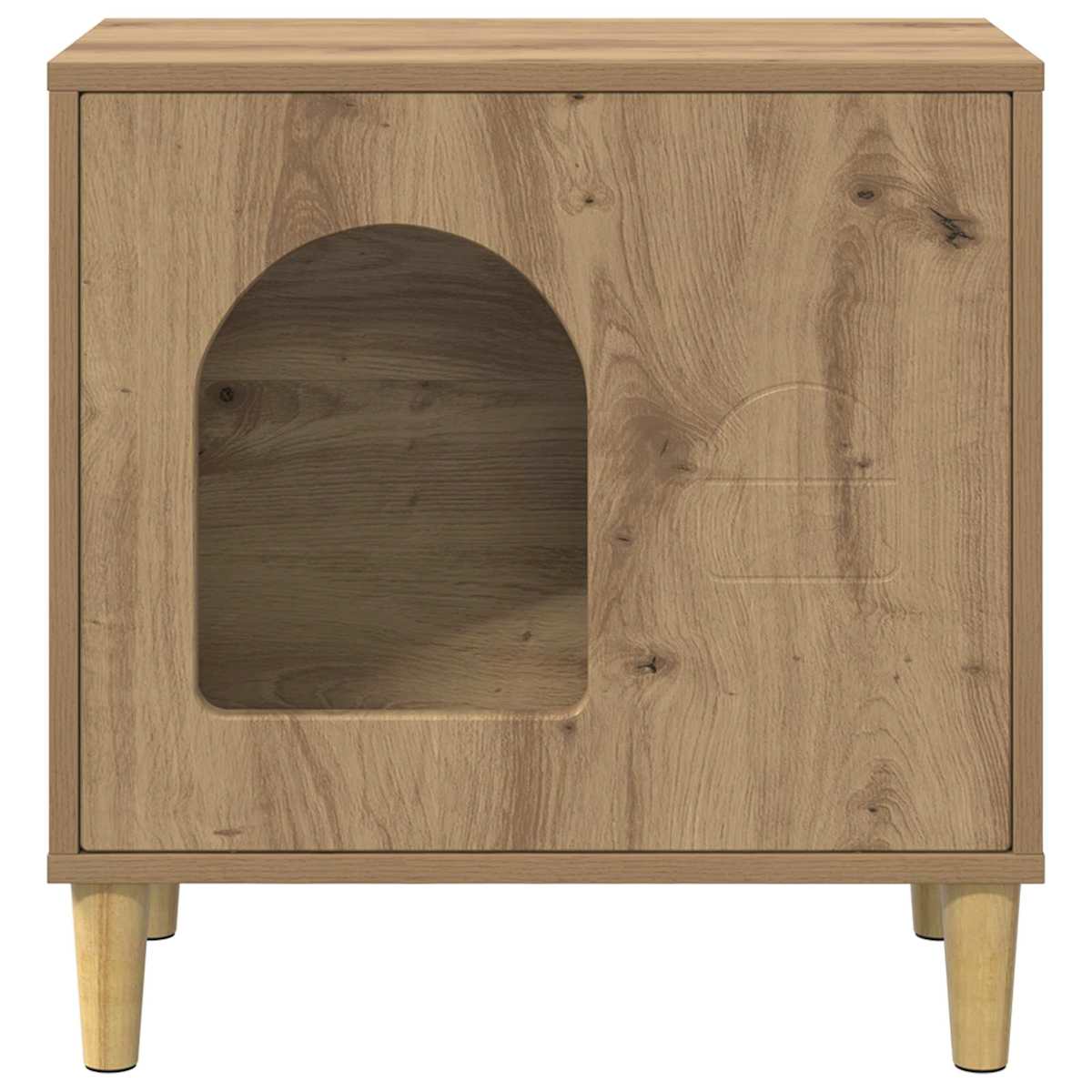 Kat Hus 51 x 30 x 52 cm Konstrueret træ - Billede 5