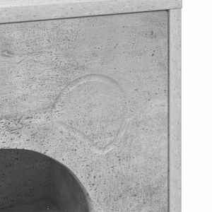 Kočičí dům Beton 42,5 x 40 x 53 cm kompozitní dřevo - obrázek 8