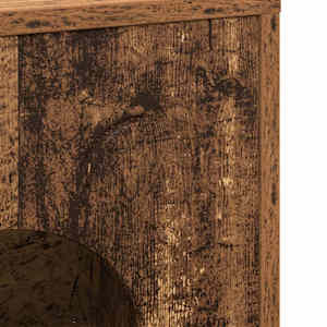 Kočičí dům Staré dřevo 42,5 x 40 x 53 cm kompozitní dřevo - obrázek 8