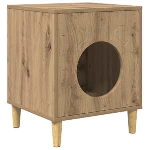 vidaXL Kassi Maja Artisan tamm 42,5 x 40 x 53 cm Tehispuit