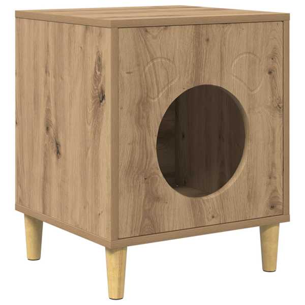 vidaXL Kassi Maja Artisan tamm 42,5 x 40 x 53 cm Tehispuit
