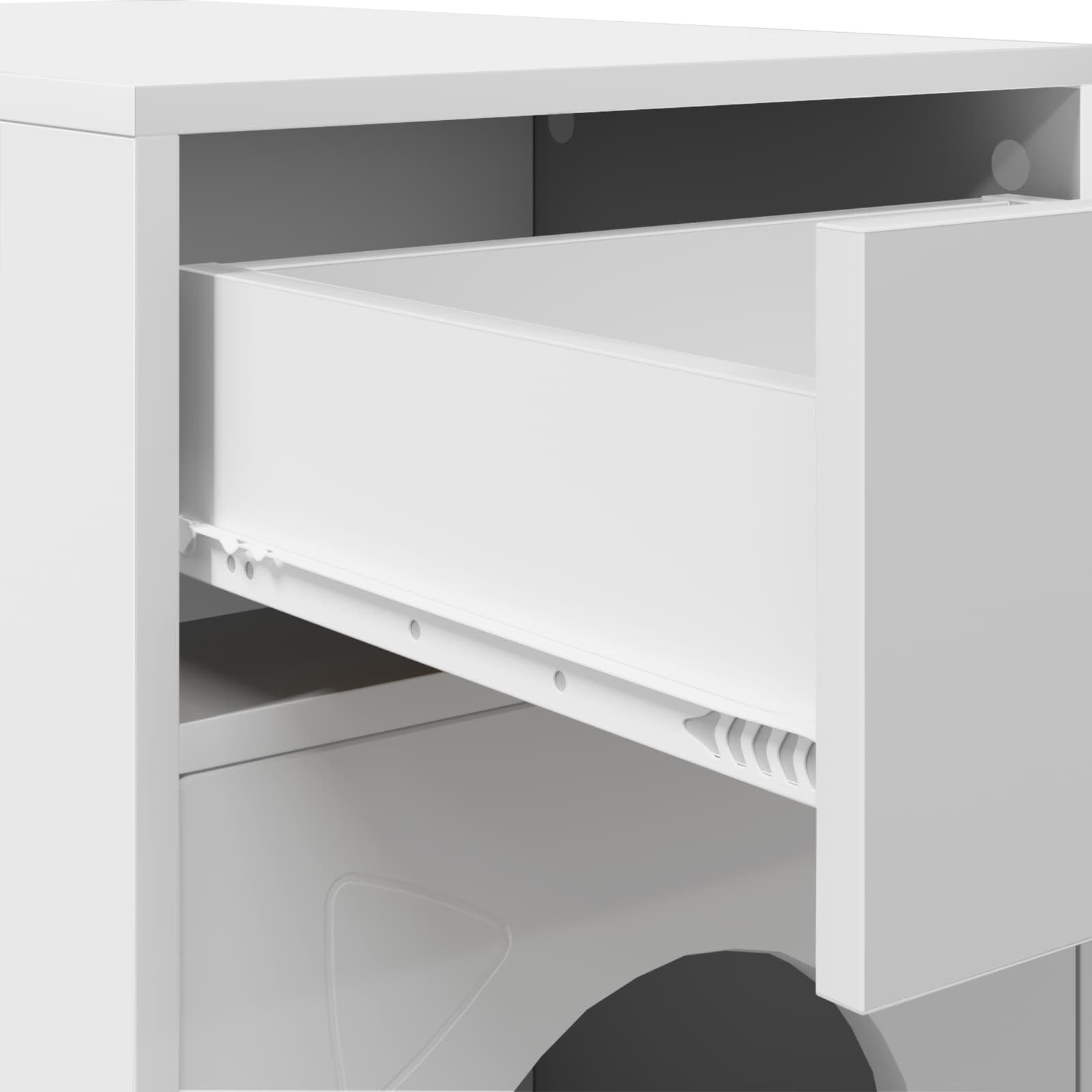 Kissatalo Valkoinen 72 x 42.5 x 70 cm Tekninen puu - Image 9