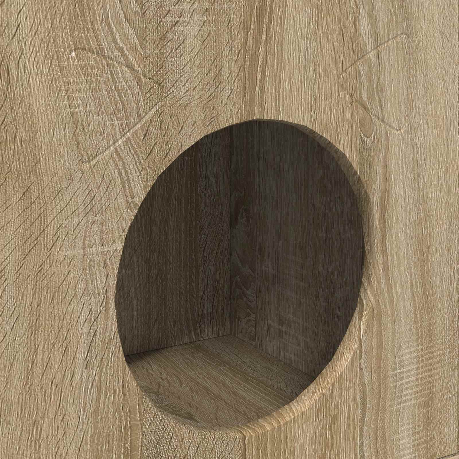 Kissatalo Sonoma 72 x 42.5 x 70 cm Tekninen puu - Image 11